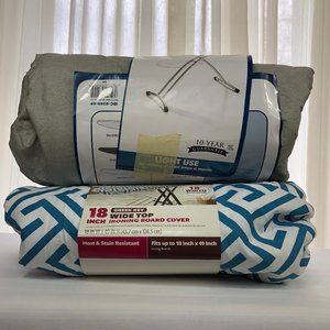 Set of Two (2) Ironing Board Covers NEW